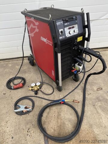 MIG / MAG Impuls Schutzgasschweißgerät, Pulsmaschine, Puls Schweißgerät, Pulsgerät, Schweißmaschine, EWM Phoenix 301 Progress Puls Force Arc