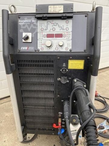 MIG / MAG Impuls Schutzgasschweißgerät, Pulsmaschine, Puls Schweißgerät, Pulsgerät, Schweißmaschine, EWM Phoenix 301 Progress Puls Force Arc