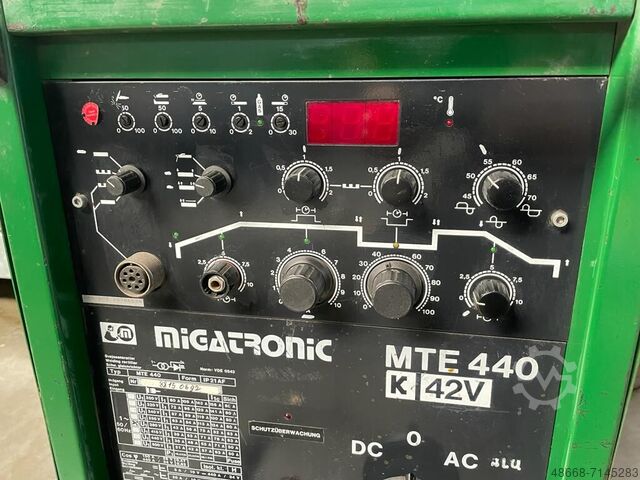 Schweißgerät Schweißanlage Migatronic MTE 440 AC / DC