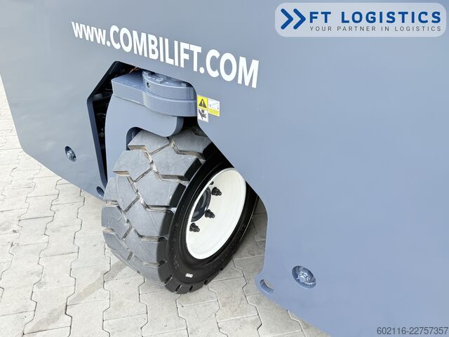 4-way forklift Combilift C4000 GAS TRIPLEX 5550 POSITIONER CABIN
