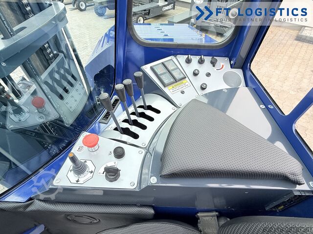 4-way forklift Combilift C4000 GAS TRIPLEX 5550 POSITIONER CABIN