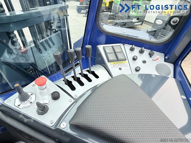 4-way forklift Combilift C4000 GAS TRIPLEX 5550 POSITIONER CABIN