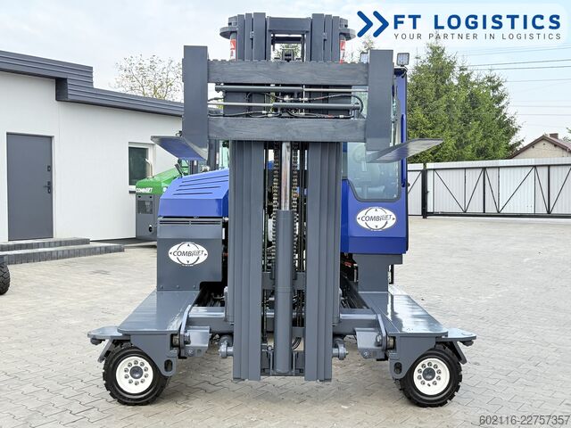 4-way forklift Combilift C4000 GAS TRIPLEX 5550 POSITIONER CABIN