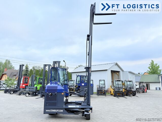 4-way forklift Combilift C4000 GAS TRIPLEX 5550 POSITIONER CABIN