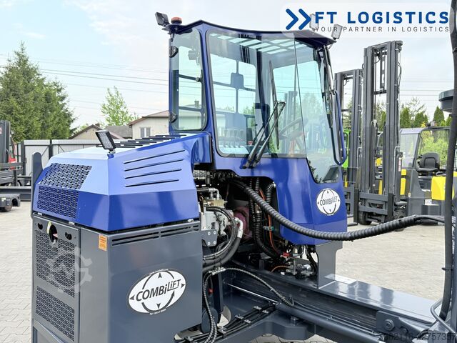 4-way forklift Combilift C4000 GAS TRIPLEX 5550 POSITIONER CABIN