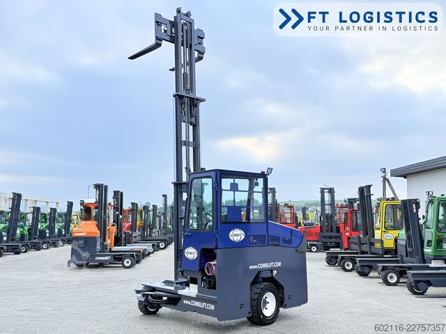 4-way forklift Combilift C4000 GAS TRIPLEX 5550 POSITIONER CABIN