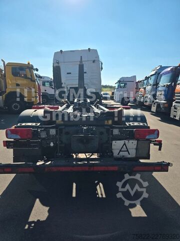 Roll-off tipper truck MAN TGX TG3 26.480 / Meiller Funk / Lenkachse