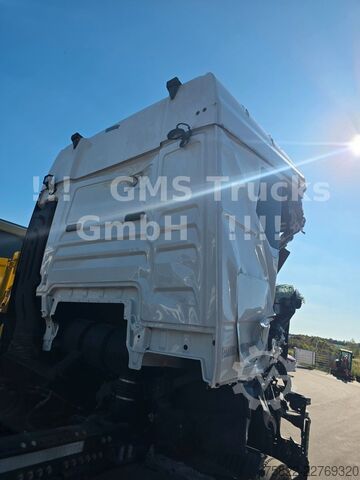 Roll-off tipper truck MAN TGX TG3 26.480 / Meiller Funk / Lenkachse
