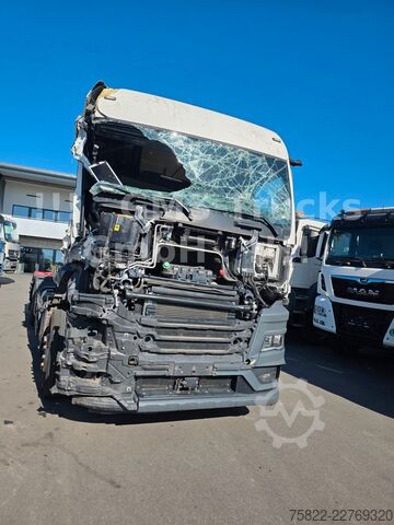 Roll-off tipper truck MAN TGX TG3 26.480 / Meiller Funk / Lenkachse
