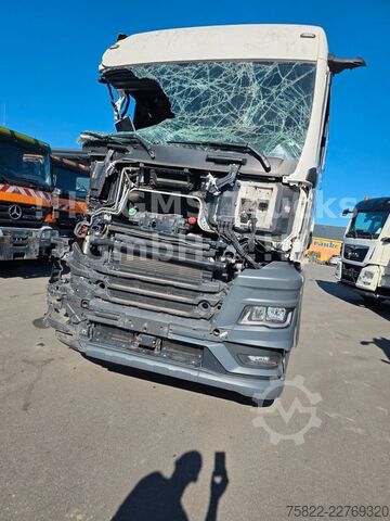 Roll-off tipper truck MAN TGX TG3 26.480 / Meiller Funk / Lenkachse