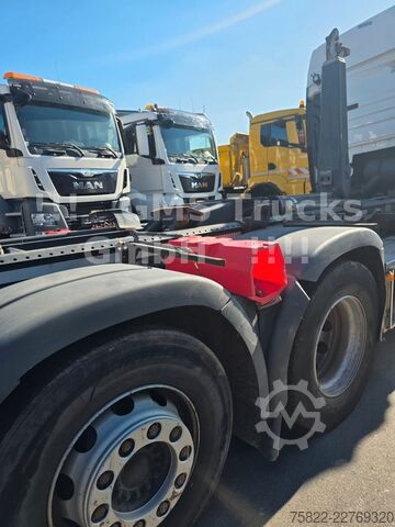 Roll-off tipper truck MAN TGX TG3 26.480 / Meiller Funk / Lenkachse