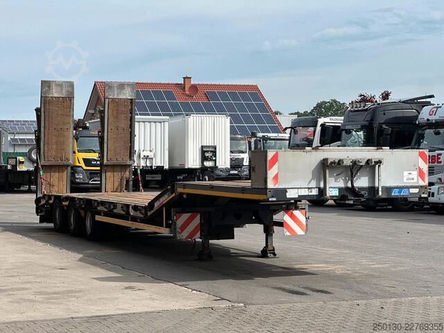 Low loader semitrailer MÜLLER-MITTELTAL TS3 Profi 30,0 Tieflader mit NLA & hydr. Rampen