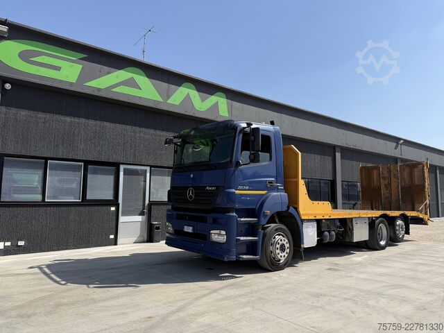 LKW mit Pritsche (offen) Mercedes-Benz Axor 2536 Tieflader + Rampen 6x2 Euro5