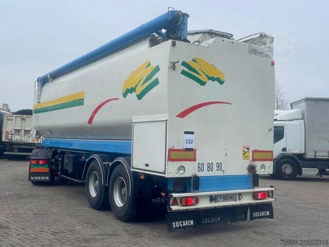 Silo General Trailer 6 COMPARTMENTS, SMB AXLES, 2002
