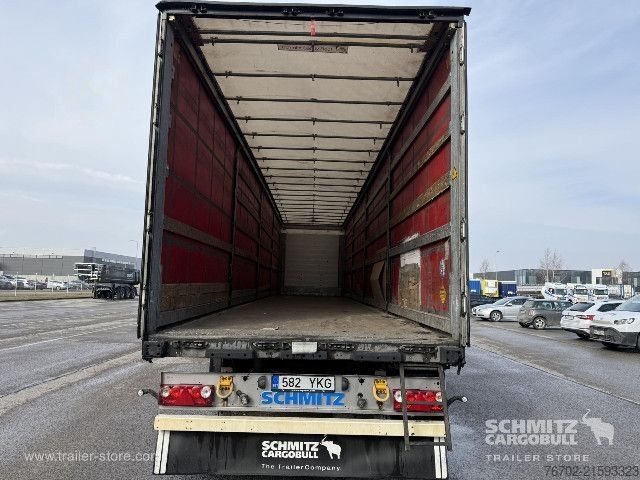 Open semitrailer with tarp Schmitz Cargobull Curtainsider Standard