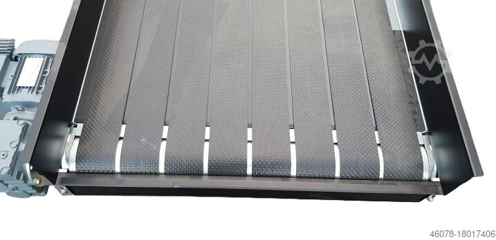 Angled-belt conveyor Inclined inlet, infeed Interroll 30°-1525-950-840