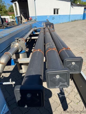 Kipper Auflieger FLIEGL 20/30/40 Fuß Kipper + Silo