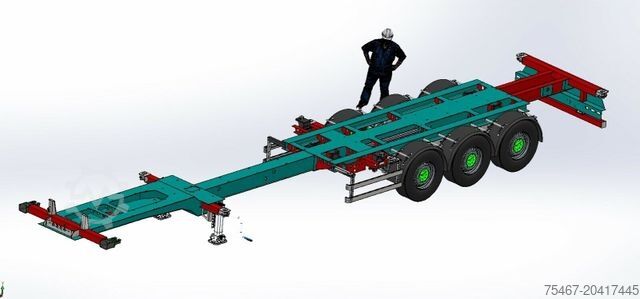 Swap body semitrailer OZGUL TRELER 45/40/30/20 Heckbündig