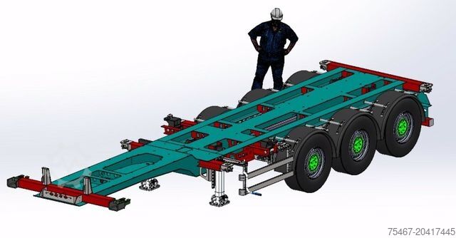 Swap body semitrailer OZGUL TRELER 45/40/30/20 Heckbündig