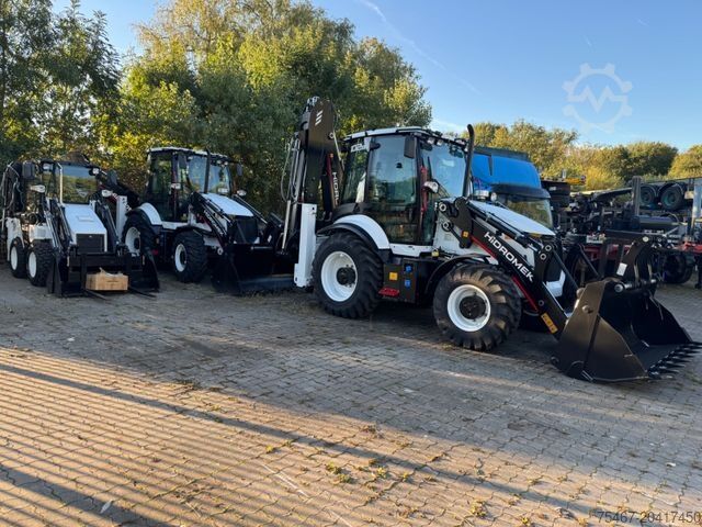 Baggerlader Hidromek HIDROMEK HMK 102B Strasenzulasung MotorPerkins