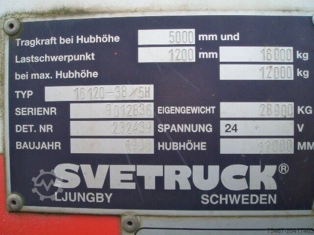 Container stacker Sevetruck 2x Vorhanden