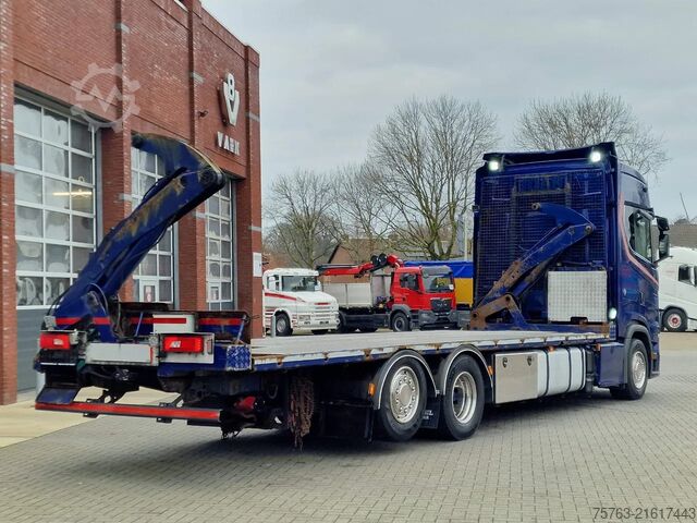 Seitenladersystem Scania S580 V8 NGS Highline 6x2*4 - Side loader Contai...