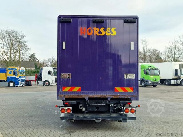 Pferdetransport MAN TGA 18.360 4x2 - Horse truck +  full camper - 4...