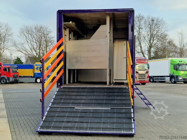 Pferdetransport MAN TGA 18.360 4x2 - Horse truck +  full camper - 4...