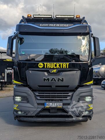 Holztransporter LKW MAN TGX 33.510 BL SA 6x4 SZM, EPSILON S260Z96,Miete?