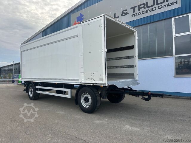 Box trailer  KFB Jessen  Iso Kofferanhänger durchladbar LBW 2