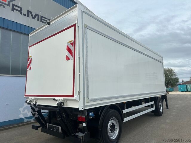 Box trailer  KFB Jessen  Iso Kofferanhänger durchladbar LBW 2