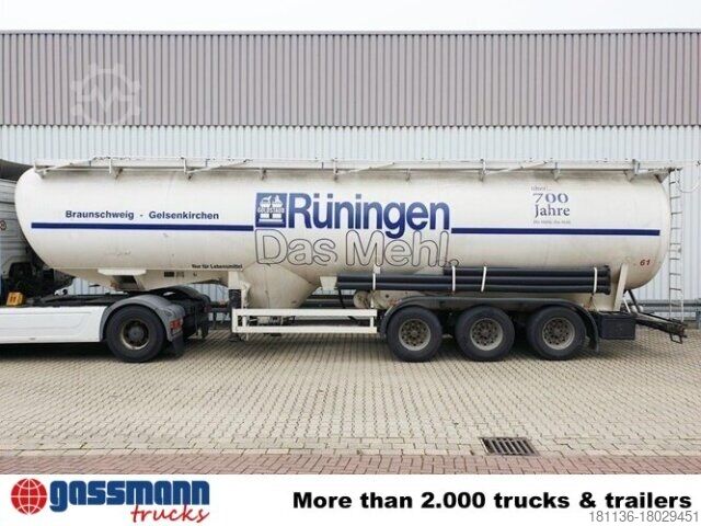 Silo semitrailer Spitzer SF 2455/4 UN PM Siloaufliger ca. 55m³