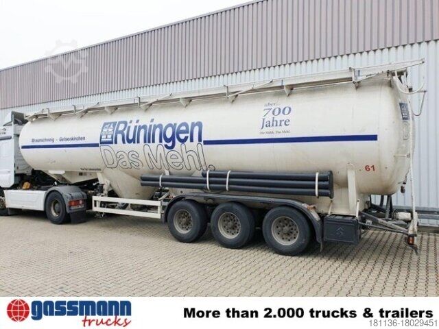 Silo semitrailer Spitzer SF 2455/4 UN PM Siloaufliger ca. 55m³