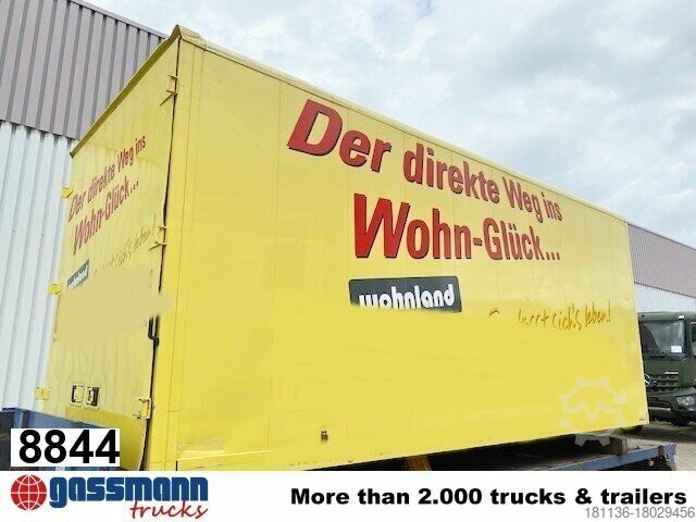 Box truck  Junge Möbelkofferaufbau, 36 cbm