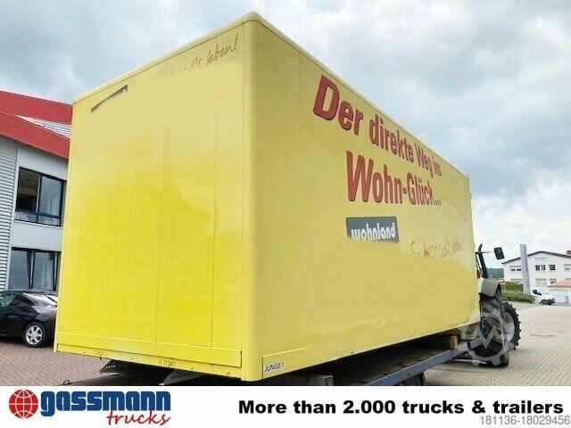 Box truck  Junge Möbelkofferaufbau, 36 cbm
