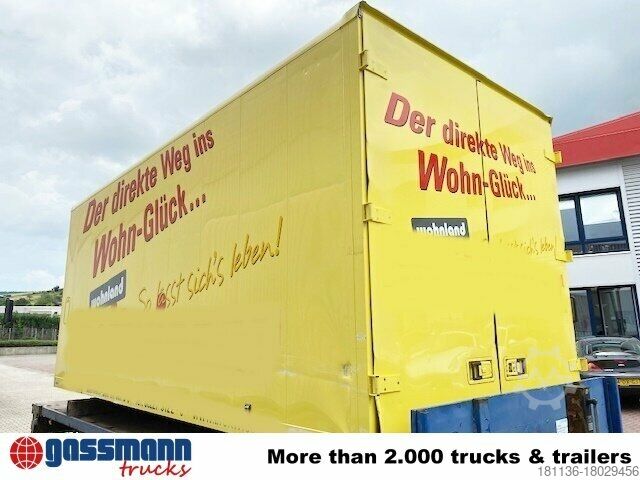 Box truck  Junge Möbelkofferaufbau, 36 cbm