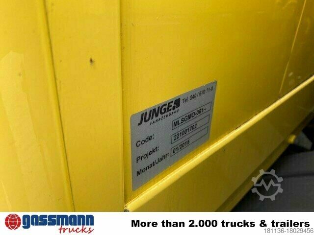 Box truck  Junge Möbelkofferaufbau, 36 cbm