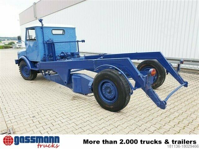 Transporter mit Kipper Hanomag AL 28 Ruthmann Hubwagen, 2,5t, 4x2