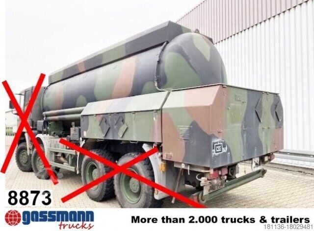 LKW mit Tankaufbau Industriewerke Saar Imo" Alu Tankaufbau ca."