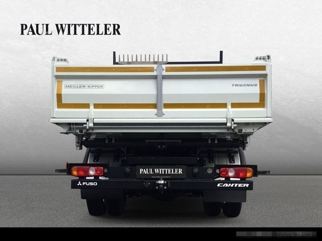 Dreiseitenkipper MITSUBISHI Canter 7C18 Meiller-Trigenius-Kipper + Gerätebox