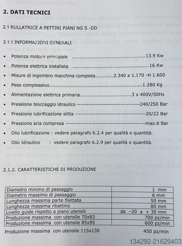 Gewinderollmaschine SMART MACHINERY NG S-DD