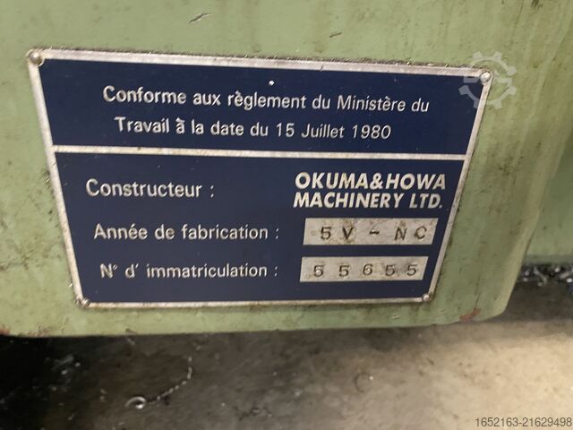 Bearbeitungszentrum okuma 5v/nc