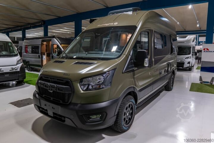 SUNLIGHT IBEX 603 D GREENTREK 4X4 MY 2027** MINI-VAN MIT W.C., NEU SUNLIGHT IBEX 603 D Greentrek 4x4 MY 2027**