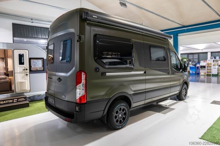 SUNLIGHT IBEX 603 D GREENTREK 4X4 MY 2027** MINI-VAN MIT W.C., NEU SUNLIGHT IBEX 603 D Greentrek 4x4 MY 2027**