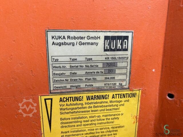 Robots KUKA KR 150L 150SP/2 2001 KUKA KR 150L 150SP/2