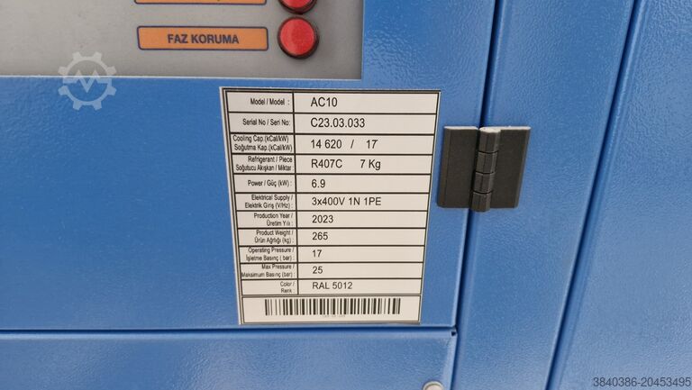 Streifenformmaschine (Rohrschellenmaschine) Ikra Makina & Akdeniz IPM-2850 & APP210DT4