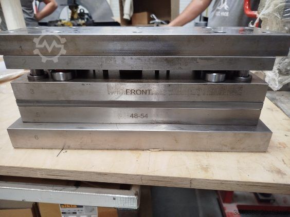 Streifenformmaschine (Rohrschellenmaschine) Ikra Makina & Akdeniz IPM-2850 & APP210DT4