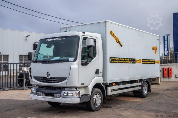 Box body RENAULT MIDLUM 180 DCI (8.5t)