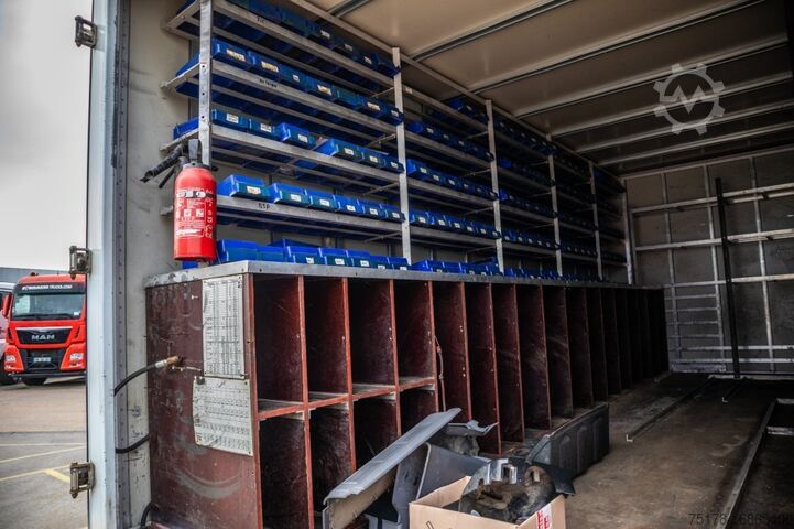 Box body RENAULT MIDLUM 180 DCI (8.5t)