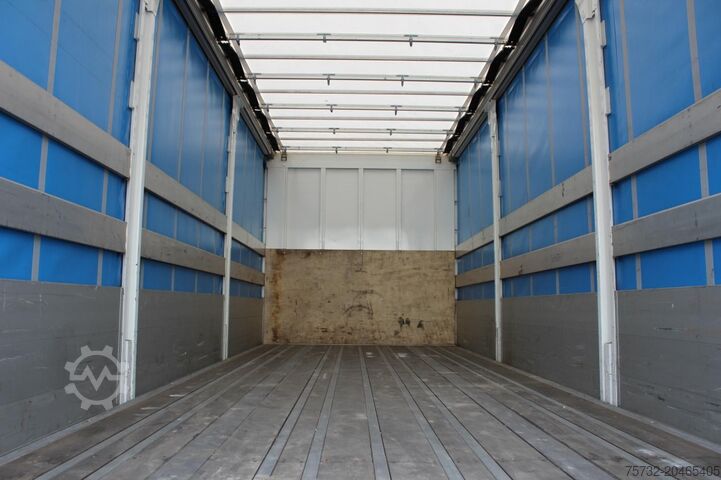 Anhänger mit Pritsche & Plane Fruehauf Fruehauf 2-Achser SAF Edscha Alu Bordwände